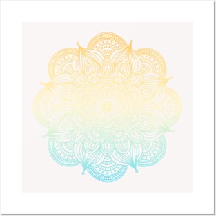 Mandala | Sunrise No. 2 Posters and Art